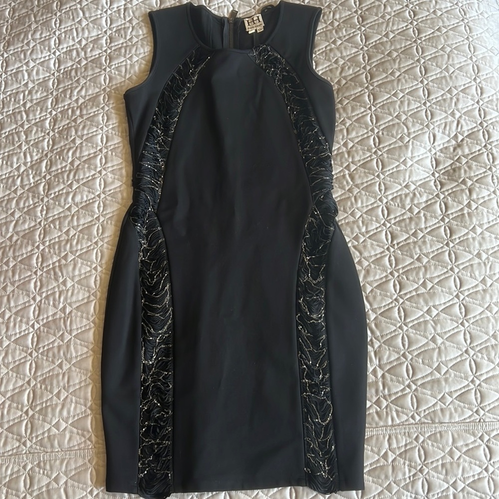 Haute Hippie Black Dress Size 4
